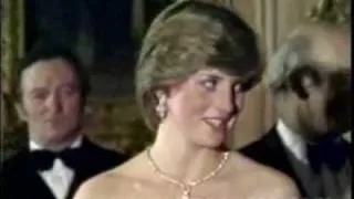 Princess Diana's 1st public appearance