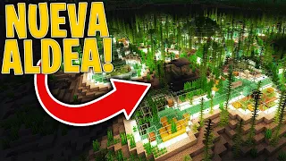 Aldea BAJO EL AGUA! 😍 ¿Nueva ALDEA de MINECRAFT 1.17?