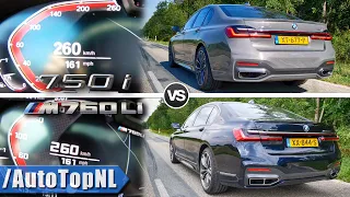 2020 BMW 7 SERIES | 750i V8 vs V12 M760Li | 0-250km/h SOUND & AUTOBAHN by AutoTopNL