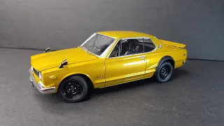 FINAL ON MY TAMIYA 1/24  NISSAN SKYLINE 2000 GT-R