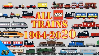 ALL Lego TRAINS 1964-2020