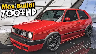 Forza Horizon 5 Car Customization - 700+HP Volkswagen Golf GTI 16v Mk2