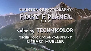 The Mountain 1956 title sequence