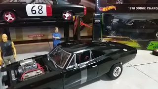 Dodge Charger 1970 Hot Weels 1:18 Rápido y Furioso.. Custom a ( Élite ).