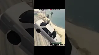 Craziest Car Stunt Attempt Ever - Unbelievable Car Stunt in GTA V Turns into Epic Fail!