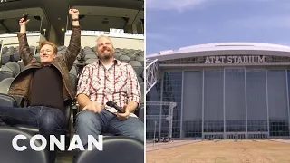 Clueless Gamer: AT&T Stadium Edition | CONAN on TBS