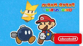 A Closer Look at Paper Mario: The Origami King - Nintendo Switch... IN REVERSE!