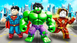 I Became HULK In SUPERHERO Tycoon Roblox