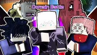 5-Way DOMAIN BATTLE inside Minecraft Jujutsu Kaisen!