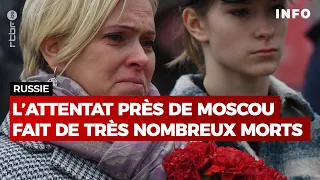 Russie : l'attaque terroriste près de Moscou fait de nombreuses victimes - RTBF Info