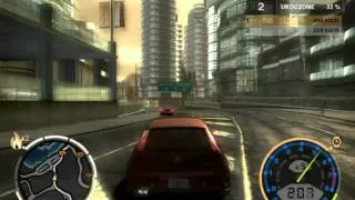 Need For Speed Most Wanted: Fiat Punto Vs Mitsubishi Lancer EVOLUTION VIII #9 Earl 1/2