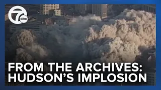 From the WXYZ archive: Hudson's Building implosion