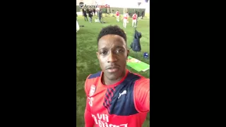 Welbeck and the Ox's Arsenal Snapchat takeover!