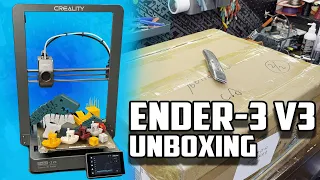 Ender3 V3 Unboxing & First Impressions!