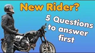 Ultimate Beginner Guide to Getting Started with Motorcycles in 2024: 5 Questions to Ask!