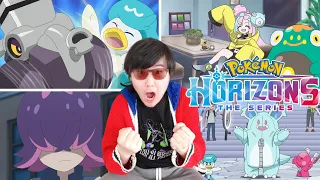 Pokémon Horizons Episode 49 Live Reaction DOT HAS OVERCOME HER FEAR OF CROWD!!!!!!!!!