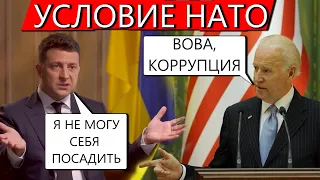 Байден: НАТО - после победы над коррупцией (это шутка?) Зеленский на это не пойдет!