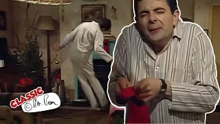 Mr Bean's Socks! | Mr Bean Funny Clips | Classic Mr Bean