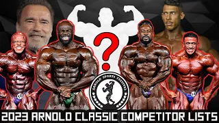 2023 Arnold Classic Competitor Lists Announced: Classic Physique and Open Bodybuilding Lineups