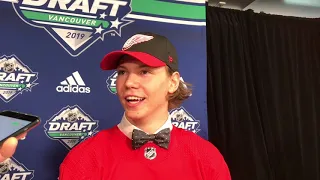 Moritz Seider shocked Detroit Red Wings drafted him 6th overall in 2019 NHL draft