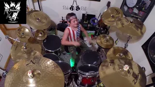 Alex Shumaker 11 year old drummer "Enter Sandman" Metallica