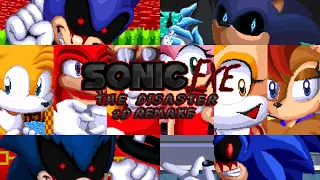 Sonic.exe The Disaster 2D Remake - Every Character Gameplay (+Tierlist)