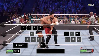WWE 2K22 - CARRY and DRAG Controls Tutorial (PC)