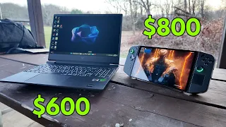 Lenovo Legion Go vs The Best Budget Gaming Laptop