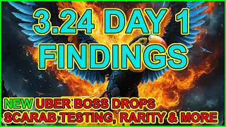 POE 3.24 Day 1 Community Findings - New Uber Boss Drops, Info On Scarabs - Path of Exile Necropolis