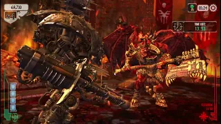 CHAOS KNIGHT KILLS A GREATER DEMON _ "Warhammer 40,000: Freeblade"