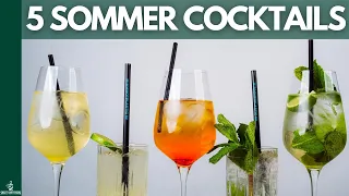 5 Sommer Cocktails die du kennen solltest! ☀️