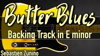 Butter Blues Backing Track in E minor | SZBT 950