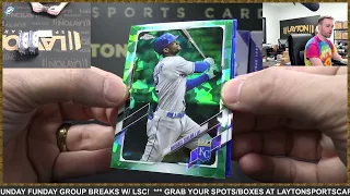 2021 Topps Chrome Update Sapphire Edition Baseball 5 Box Break #16