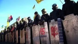 Kiev protesters fear possible Russian military intervention