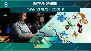 RAYMAN ORIGINS en ANY% 50 ELECTOONS par VLAD VS TWYN_O en 57:00 | SPEEDONS 2022