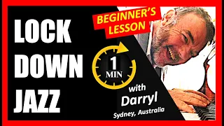 One minute piano lesson for beginners - Darryl #007
