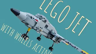 ●Lego jet with landing gear (review & instructions)●