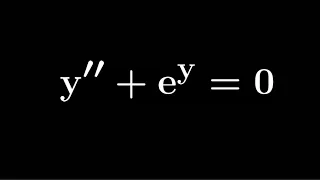An interesting differential equation from @MichaelPennMath