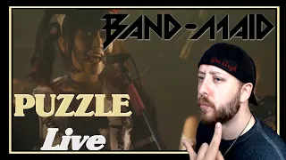 BAND-MAID / Puzzle (Live) REACTION | Metal Musician Reacts
