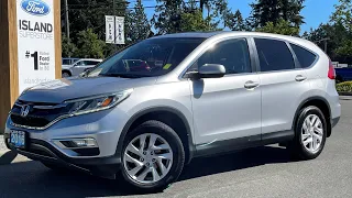 2016 Honda CRV + Moonroof, Heated Seats, AWD Review | Island Ford