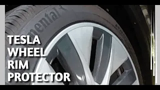 EVAAM Wheel Rim Protector for Tesla Model Y Installation and Review