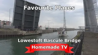 Lowestoft Bascule Bridge lifts, 16 September 2020