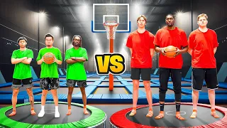 Can 5ft Hoopers Beat 7Ft Hoopers in Trampoline Basketball?