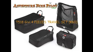 Review of Givi Pac Cube T518 Motorcycle Travel luggage Set