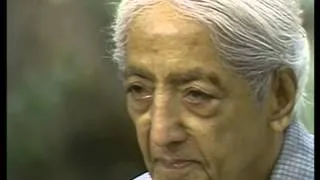 J. Krishnamurti - Ojai 1985 - Public Q&A 2