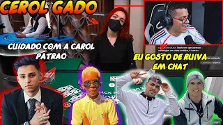 🤩CEROL,NOBRU,BOCA,HUDSON E RACHA JOGANDO BLACKJAC🤑CEROL GANHOU 5 MIL REAIS E GADEOU A RUIVA🤣