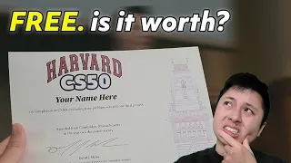 Start coding ❌ NO degree  - FREE CS50 Harvard is it worth in 2021?