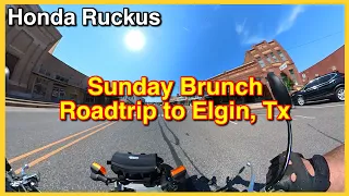 Back in the saddle again - Ruckus roadtrip to Elgin for Sunday brunch