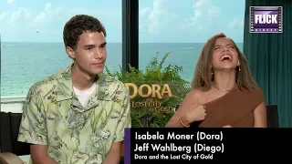 Isabela Moner and Jeff Wahlberg Talk Dora and The Lost City of Gold