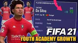 HOW TO GROW FASTER YOUR YOUTH ACADEMY PLAYERS IN CAREER MODE!!! - FIFA 21